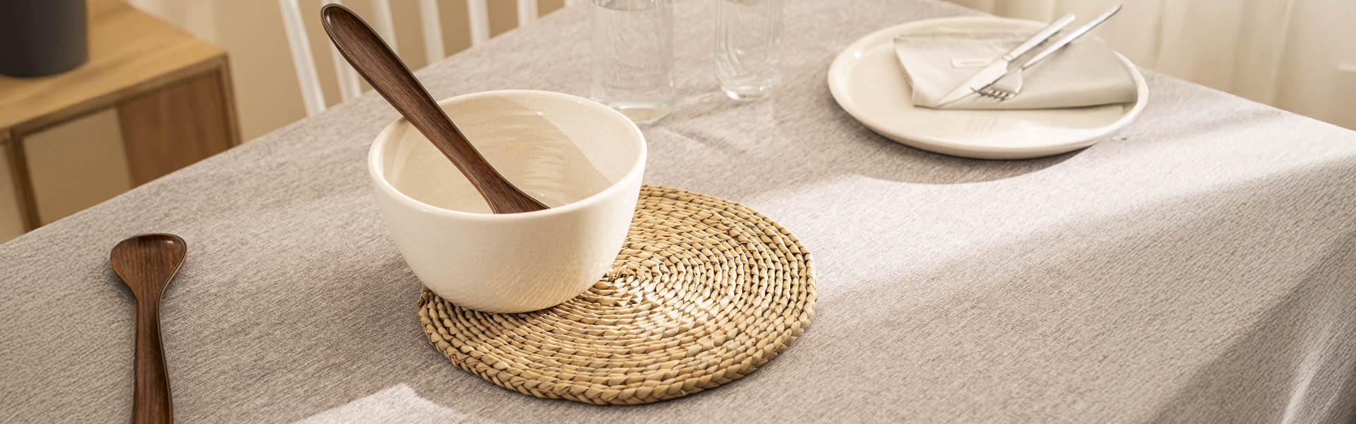 Sumar individuales a tu mesa le da estilo a tu hogar.
